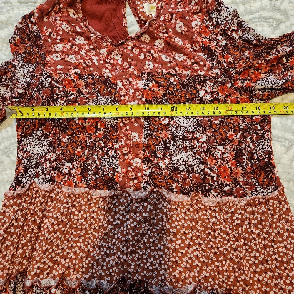 Maeve Anthropologie Esther Tiered Tunic size Medium - Picture 7 of 7